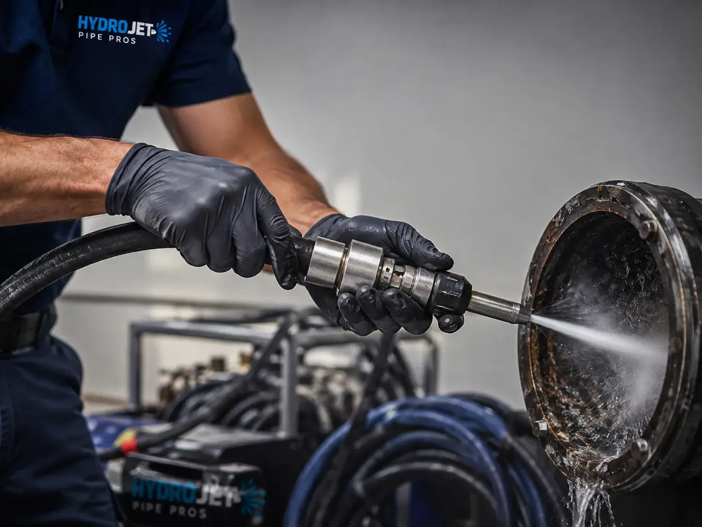 Hydro Jet Pipe Descaling in Collegeport, TX